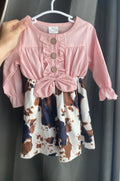 Cow Print Dress