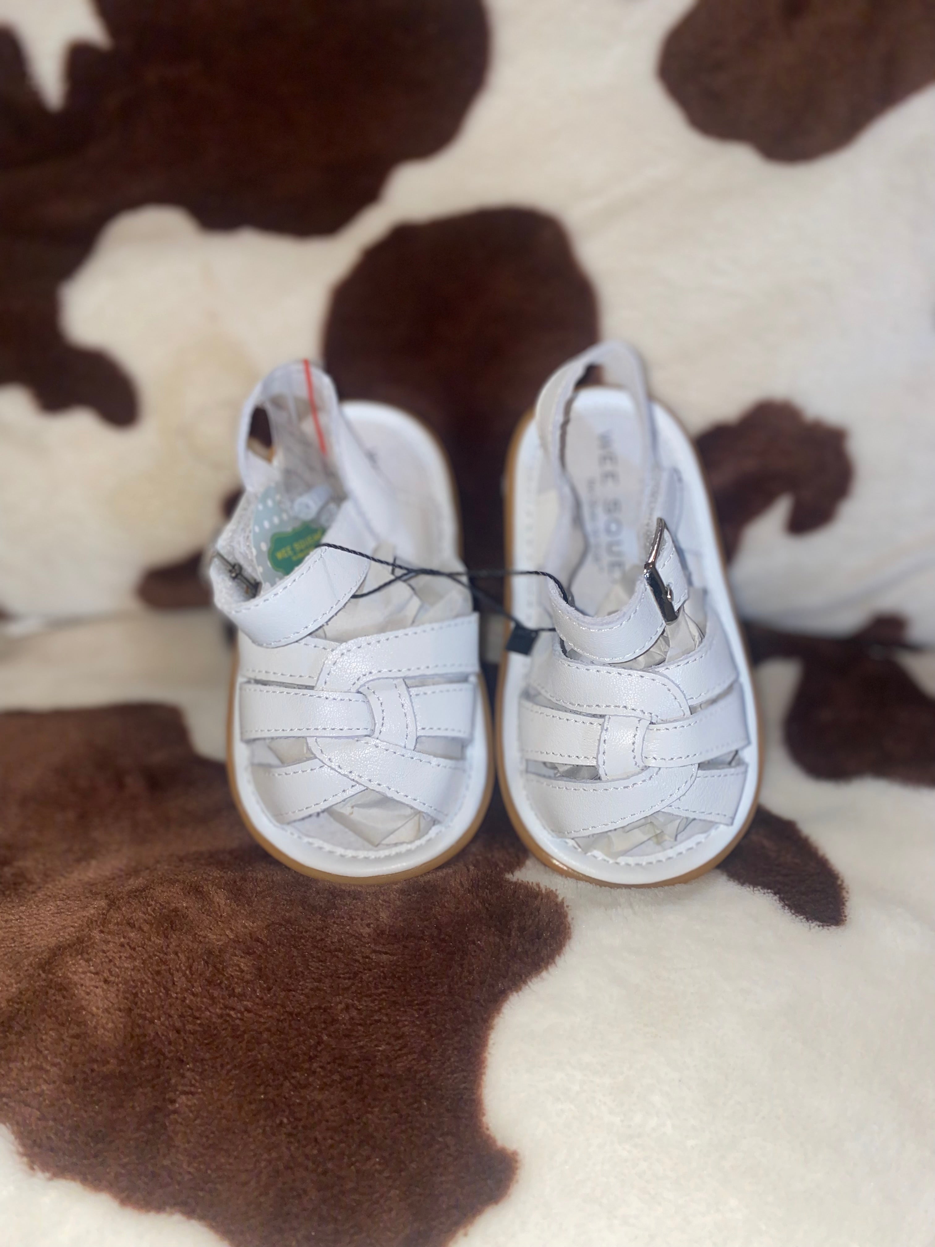 Girls White Sandal