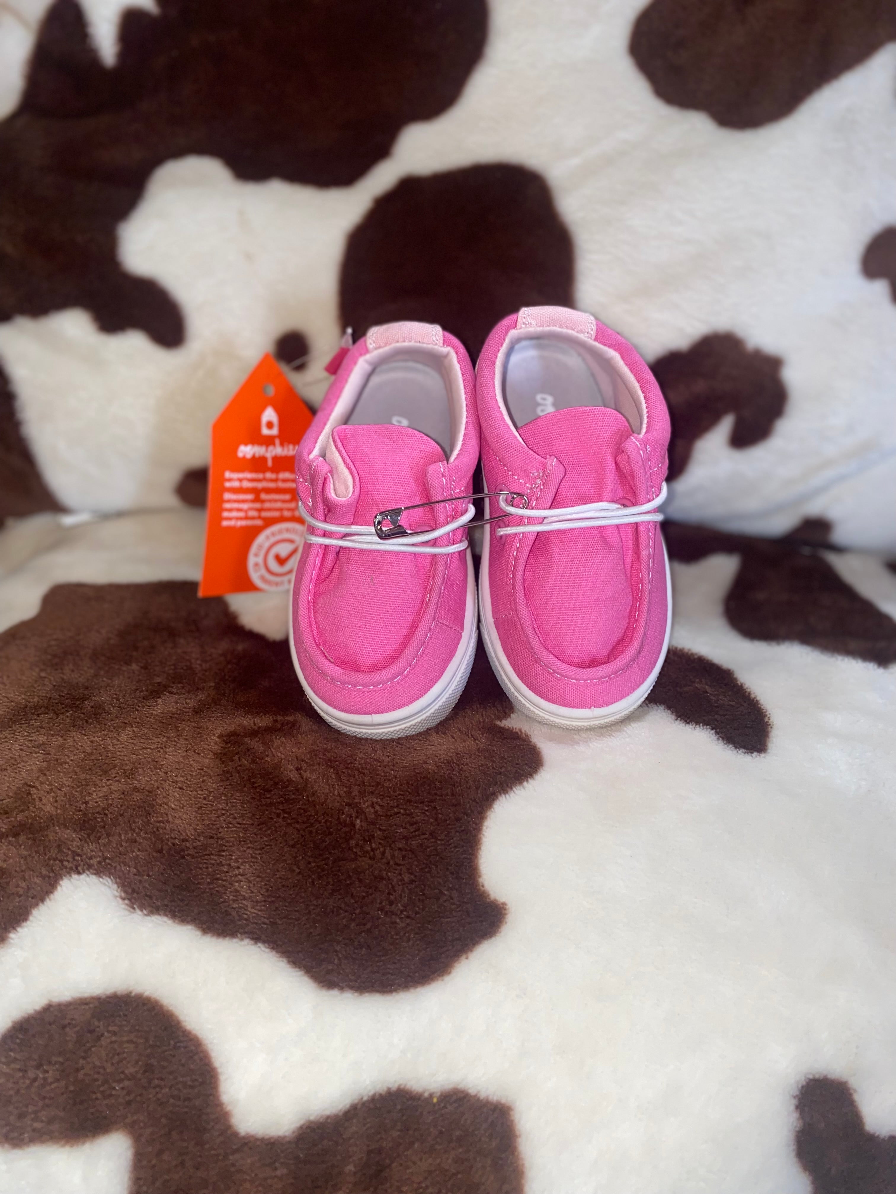 Hot Pink Slip On