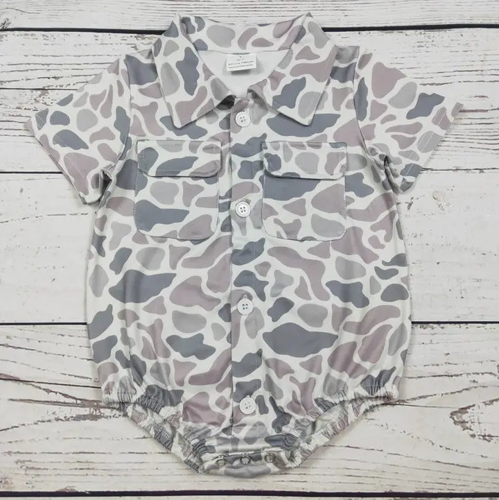 Boys Camo Bubble