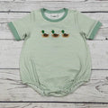 Boys Duck Applique Bubble